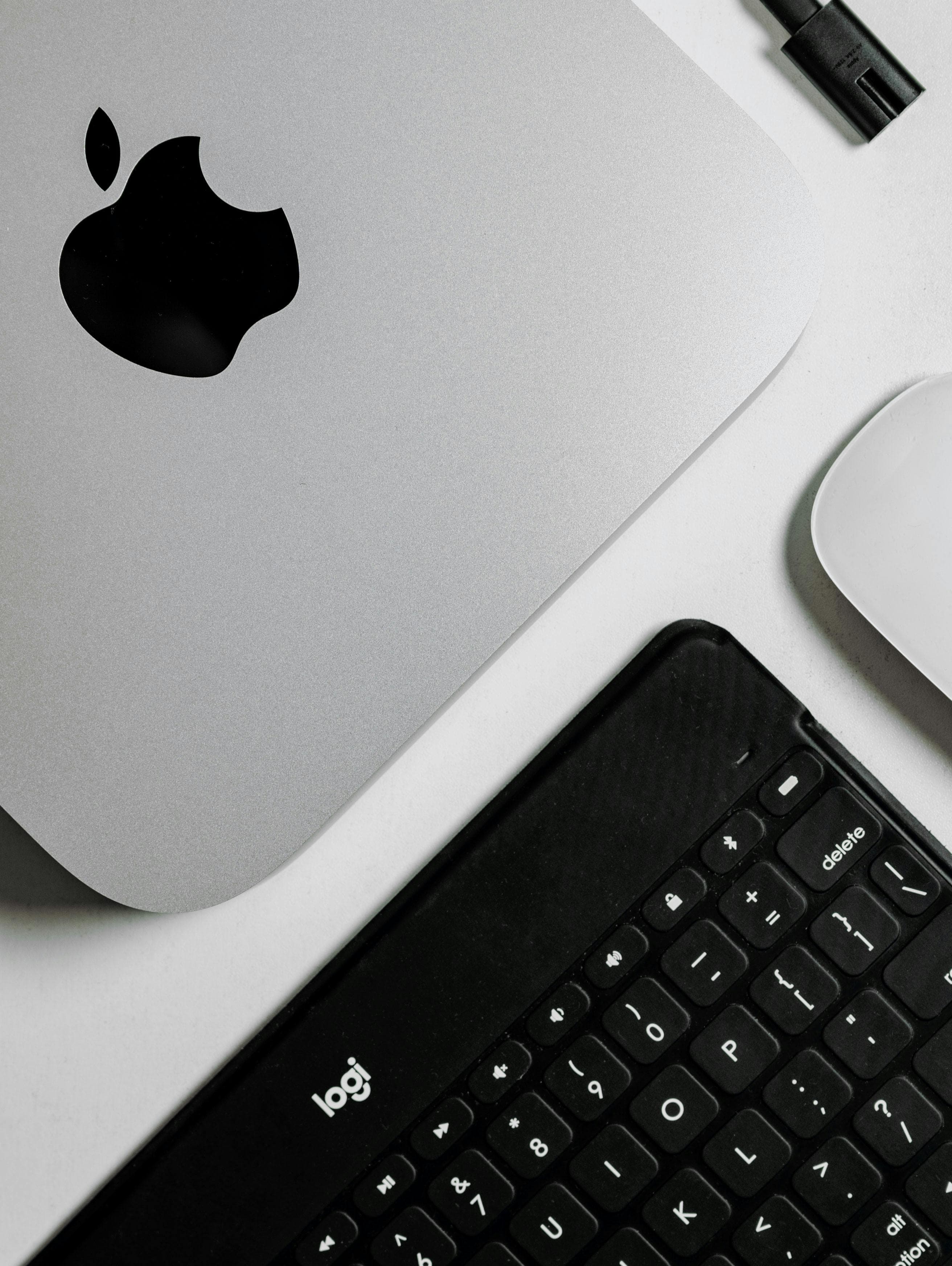 Top-down view of Corentic Node — Apple Mac Mini